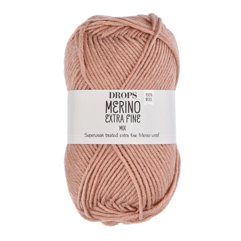 DROPS Merino Extra Fine Mix 46 Wüstenrose