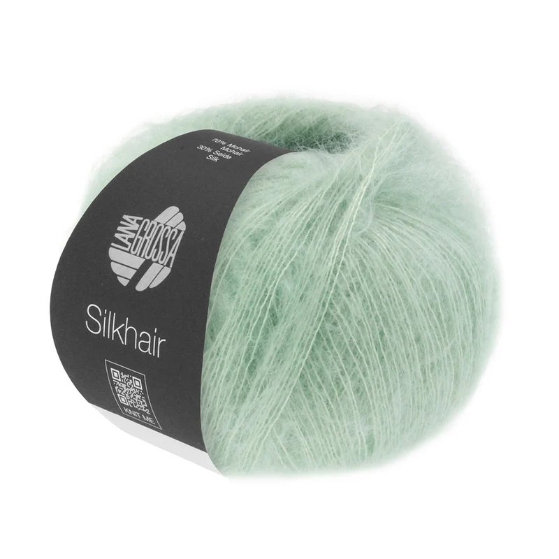 Lana Grossa Silkhair 186 Pastellgrün