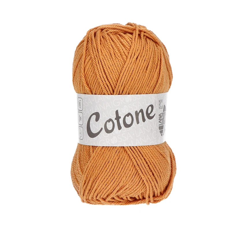Lana Grossa Cotone 130 Goldbraun