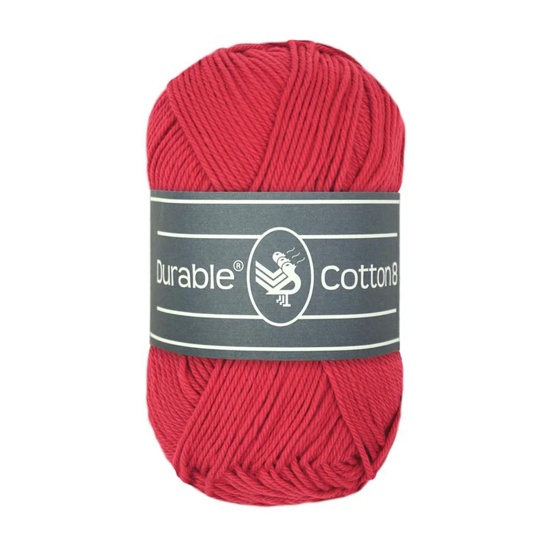 Durable Baumwolle 8 316 Rot