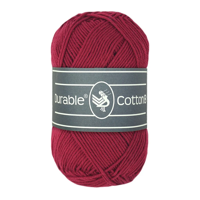Durable Cotton 8 222 Burgund