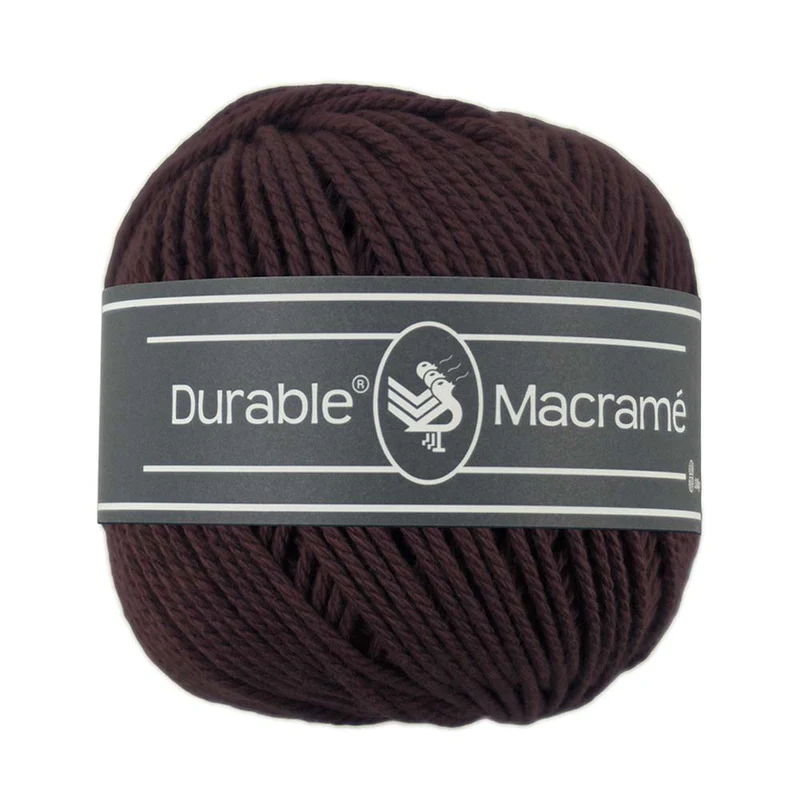 Durable Makramee 384 Bitter Chocolate
