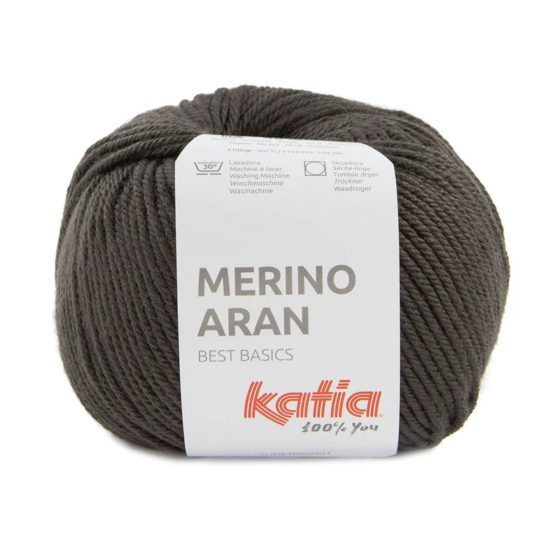 Katia Merino Aran 095 Dunkelkastanienbraun