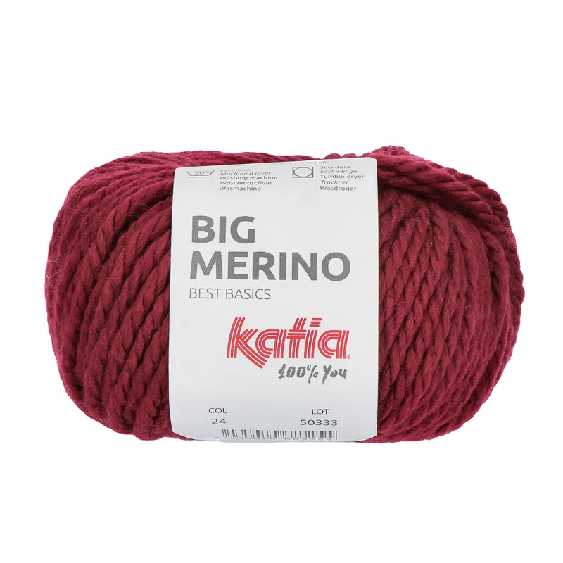 Katia Big Merino 024 Burgund