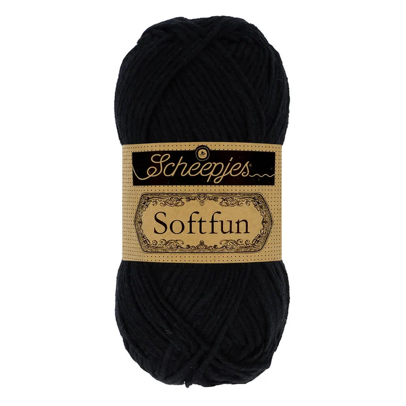 Scheepjes Softfun 2408 Schwarz