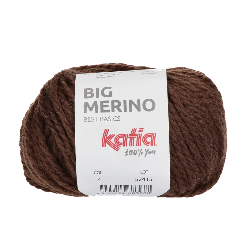 Katia Big Merino 007 Braun