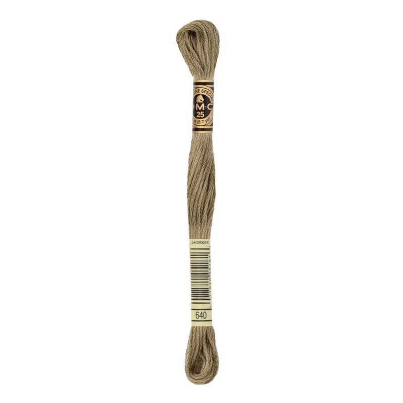 DMC 117MC Mouliné Spécial Stickgarn 8 m 640