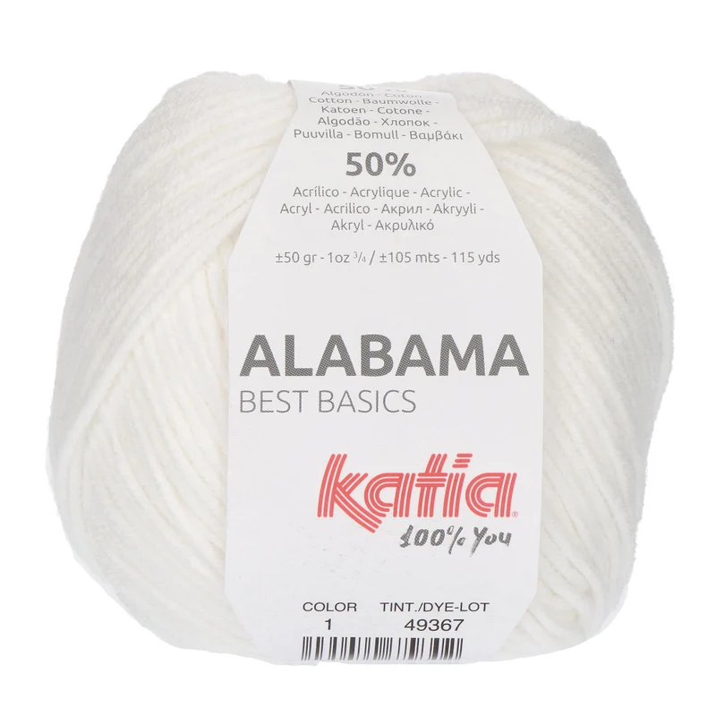 Katia Alabama 001 Weiß