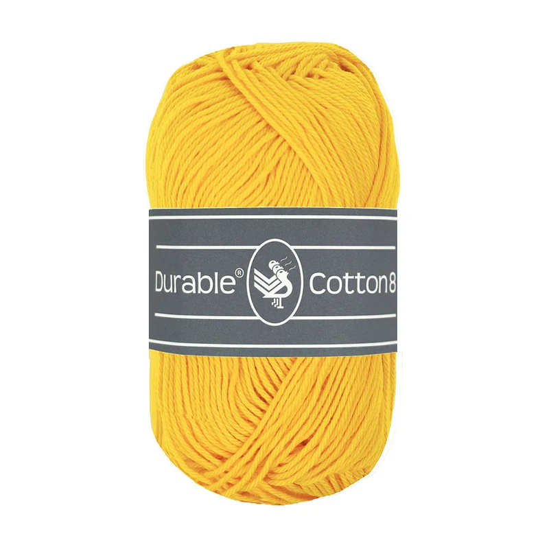 Durable Baumwolle 8 2180 Leuchtend Gelb