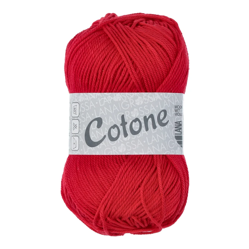 Lana Grossa Cotone 018 Rot