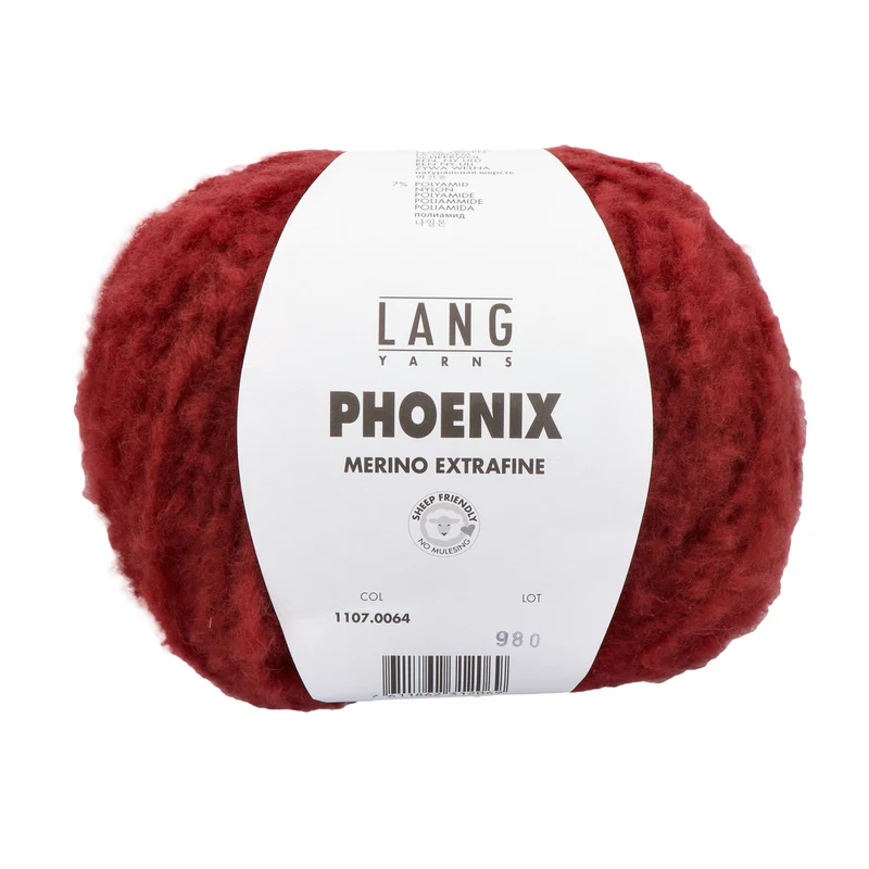 Lang Yarns Phoenix 064 Burgund