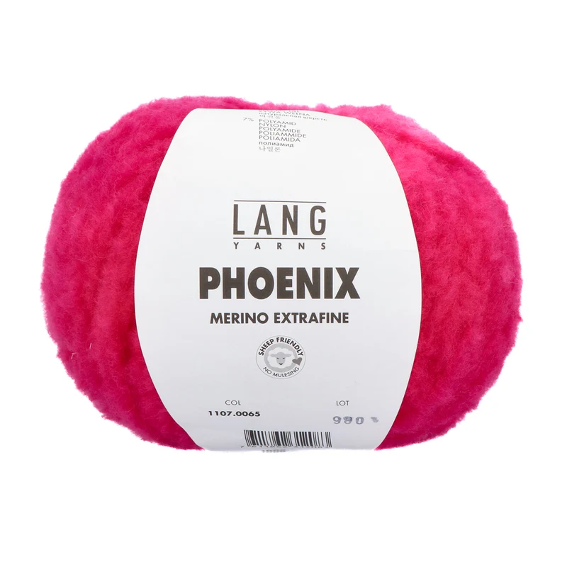 Lang Yarns Phoenix 065 Rosa