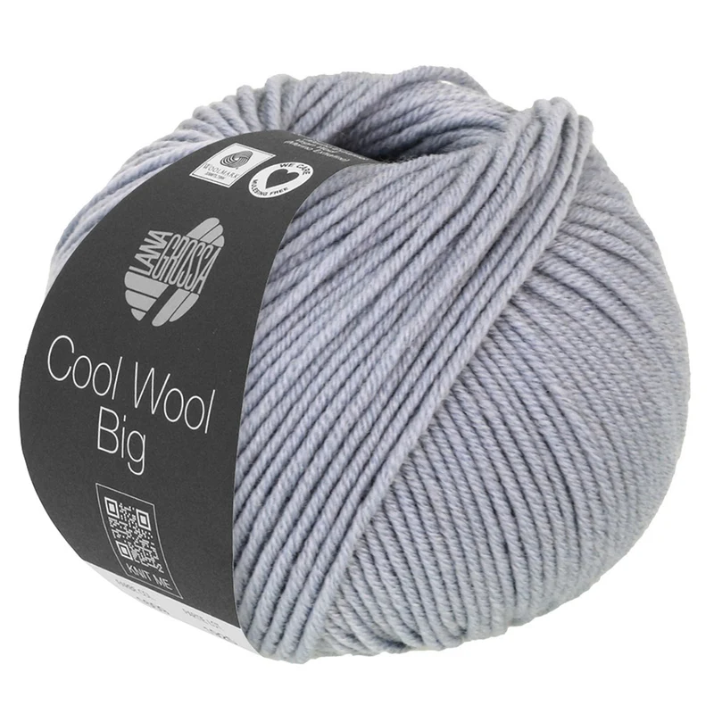 Lana Grossa Cool Wool Big 1019 Graublau