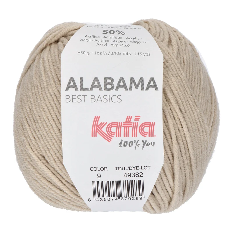 Katia Alabama 009 Sehr helles Beige