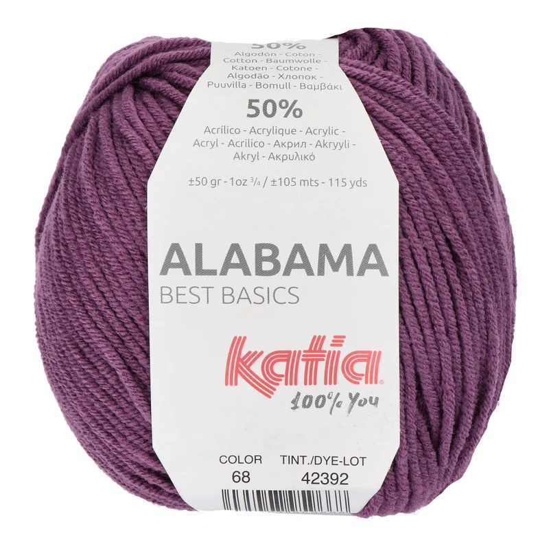 Katia Alabama 068 Perlmuttartiges Lila