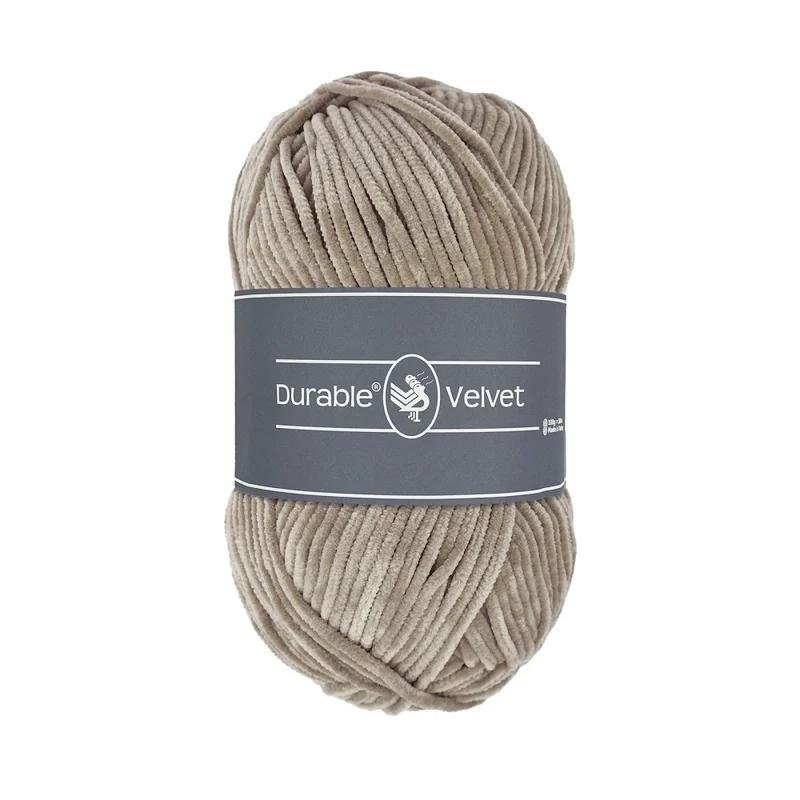 Durable Velvet 343 Warm Taupe