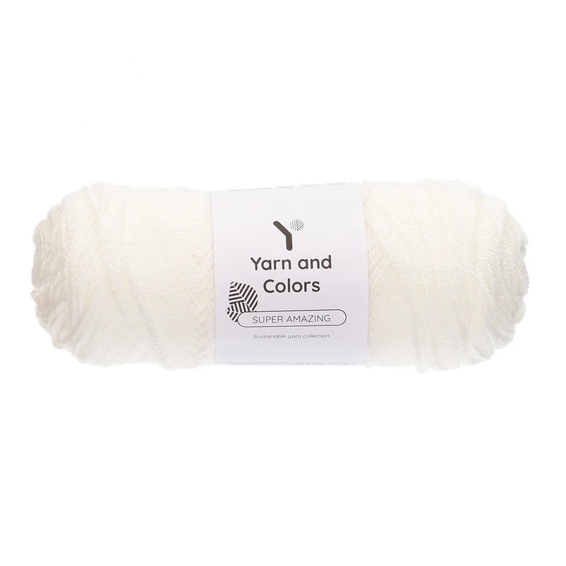Yarn and Colors Super Amazing 001 Weiß