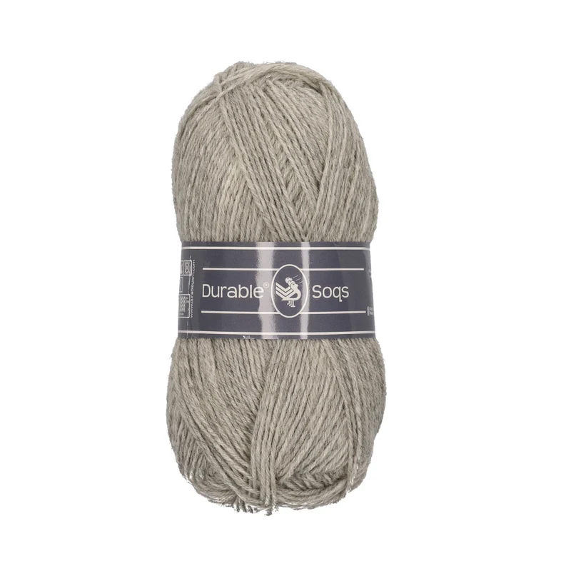 Durable Soqs 2233 Weiß-Grau