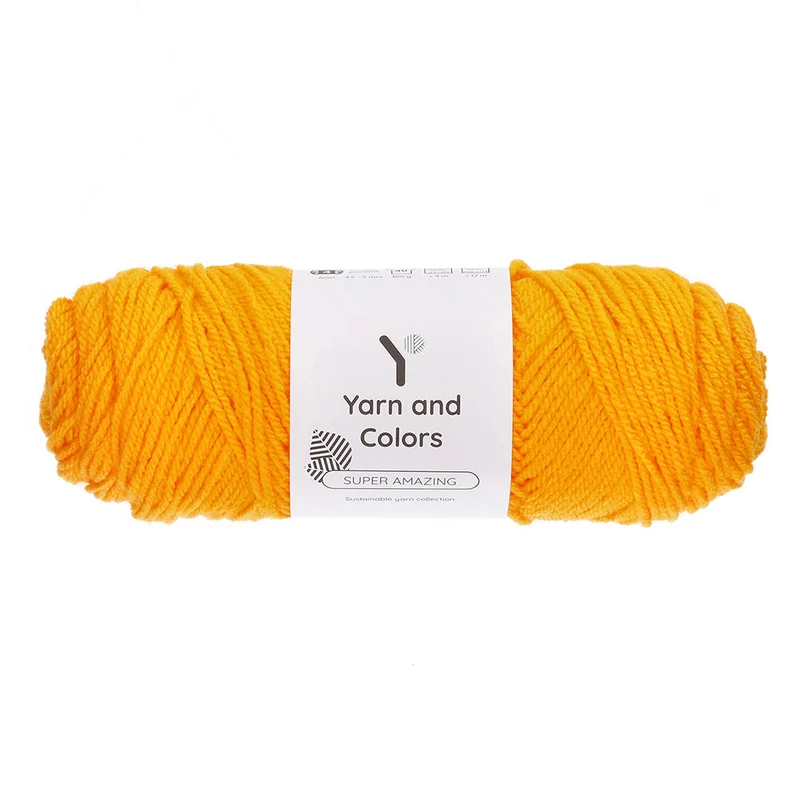 Yarn and Colors Super Amazing 015 Senfgelb