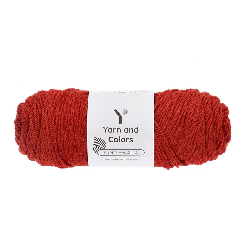 Yarn and Colors Super Amazing 030 Rotwein