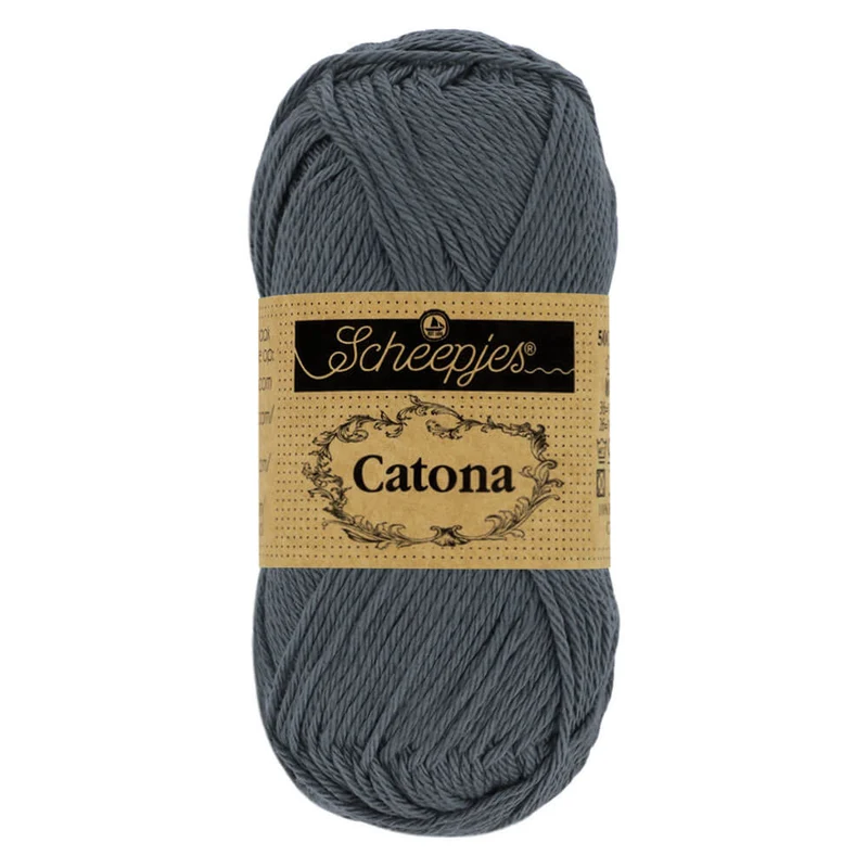 Scheepjes Catona 50 g 393 Charcoal