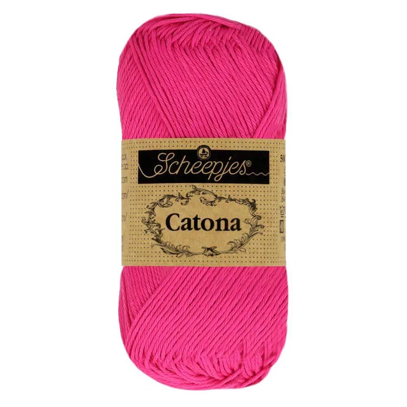 Scheepjes Catona 50 g 604 Neon Pink