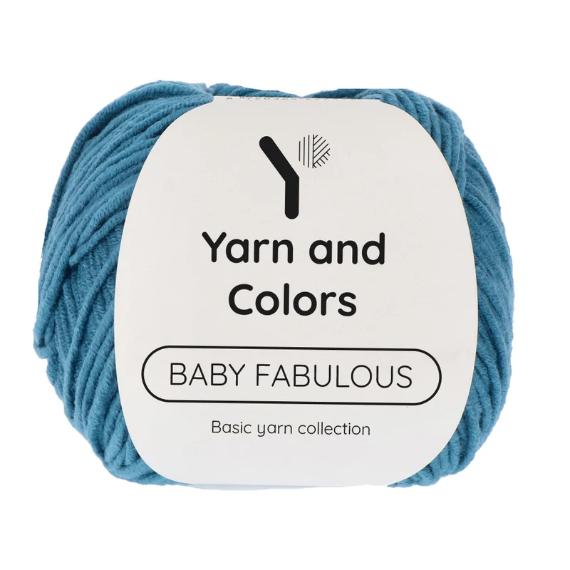 Yarn and Colors Baby Fabulous 069 Petrolblau