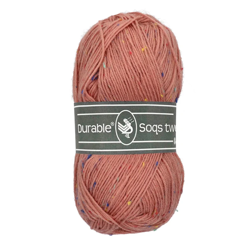 Durable Soqs Tweed 225 Vintage Pink