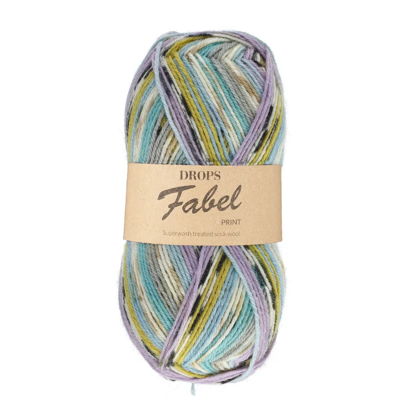 DROPS Fabel Print 921 Einhornparty