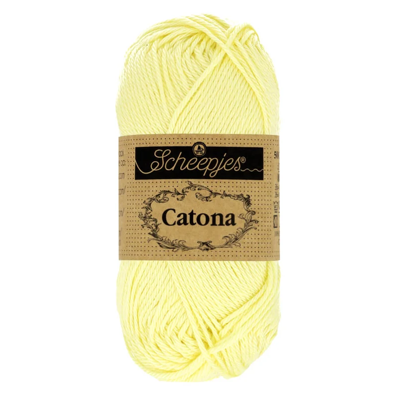 Scheepjes Catona 50 g 100 Lemon Chiffon