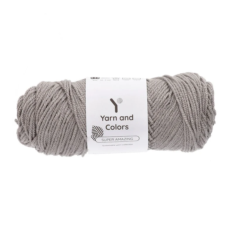 Yarn and Colors Super Amazing 096 Shark Grey