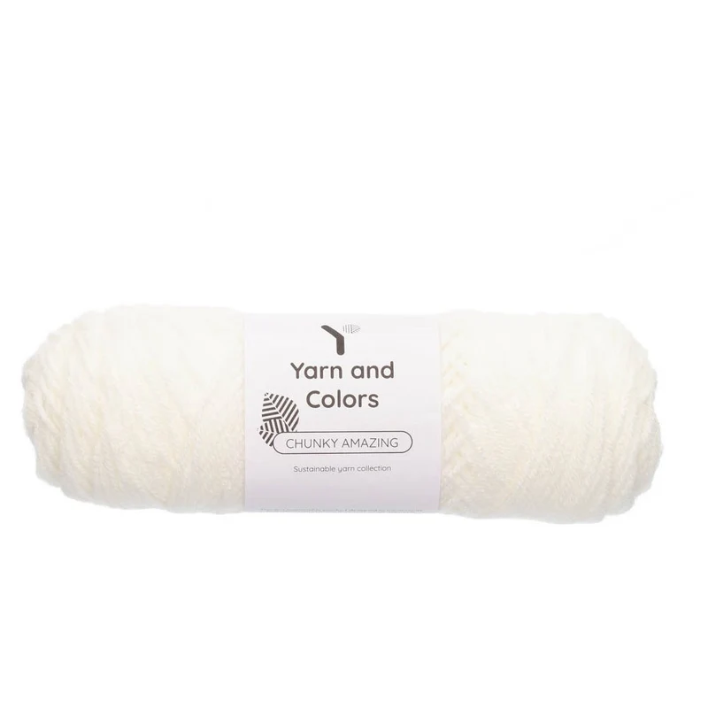 Yarn and Colors Chunky Amazing 001 Weiß