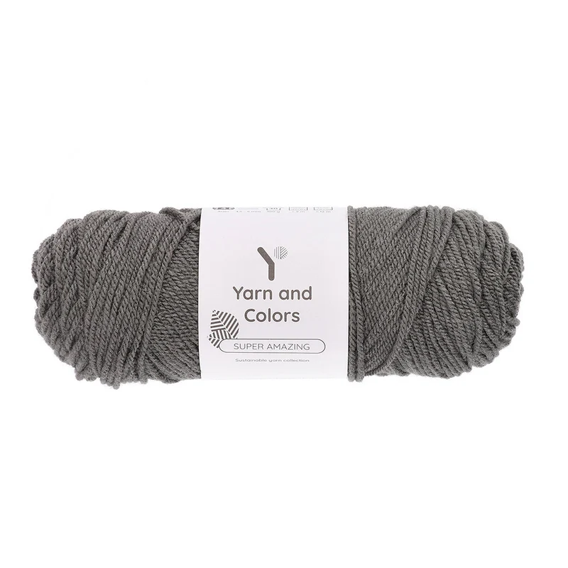Yarn and Colors Super Amazing 098 Graphite