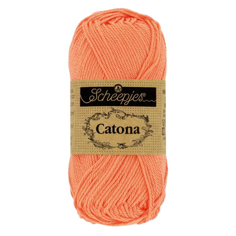 Scheepjes Catona 50 g 410 Rich Coral