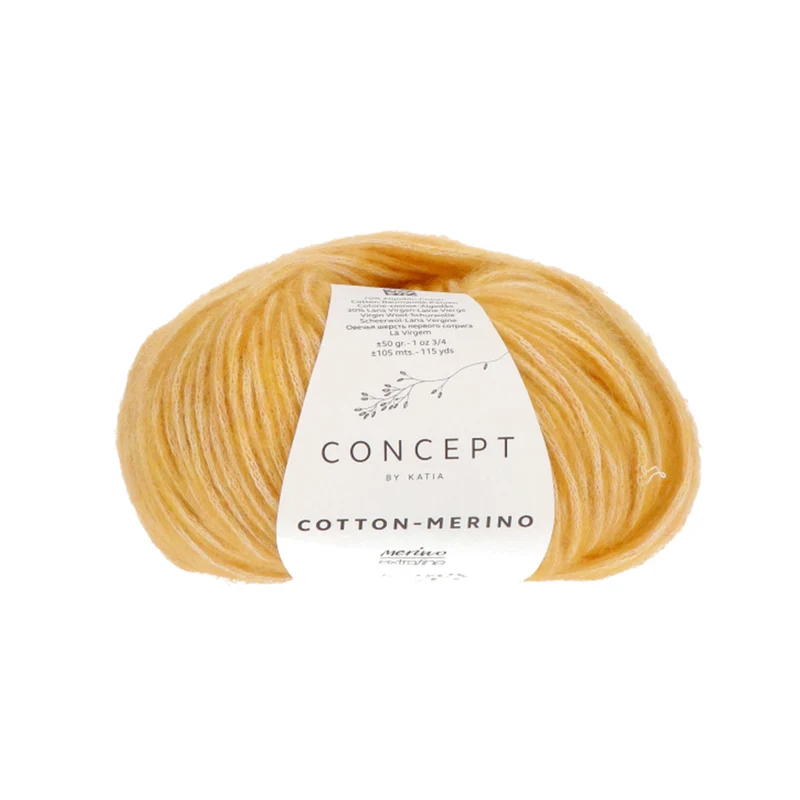 Katia Cotton-Merino 135 Ocker