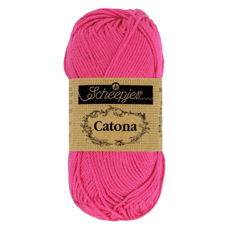 Scheepjes Catona 50 g 114 Shocking Pink