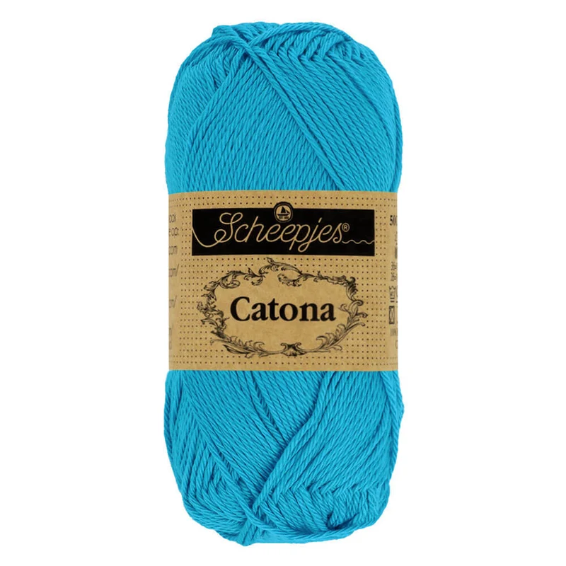Scheepjes Catona 50 g 146 Vivid Blue