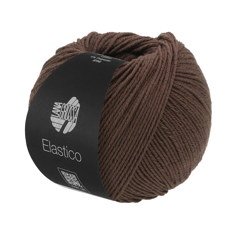 Lana Grossa Elastico 182 Schokoladenbraun