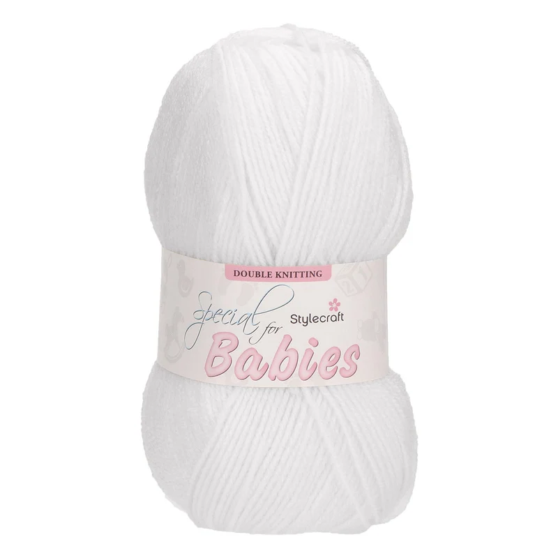 Stylecraft Special for Babies DK 1001 Weiß