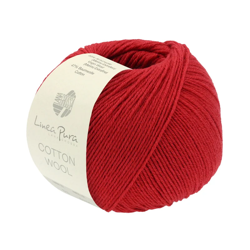 Lana Grossa Cotton Wool 016 Rot