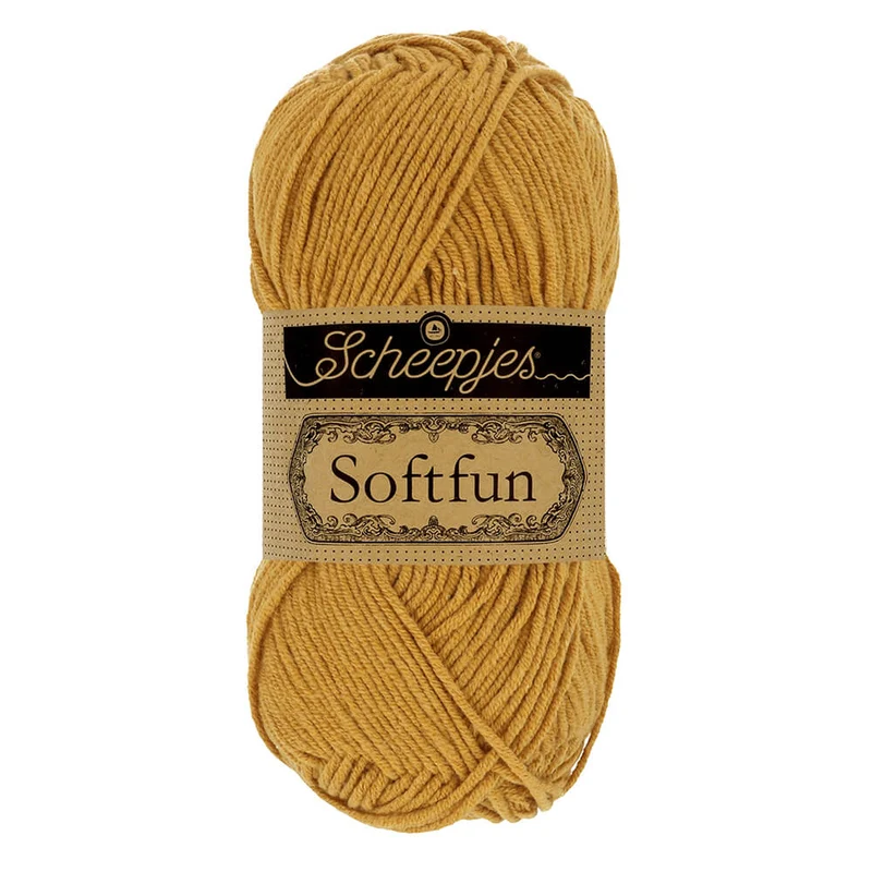 Scheepjes Softfun 2621 Senfgelb