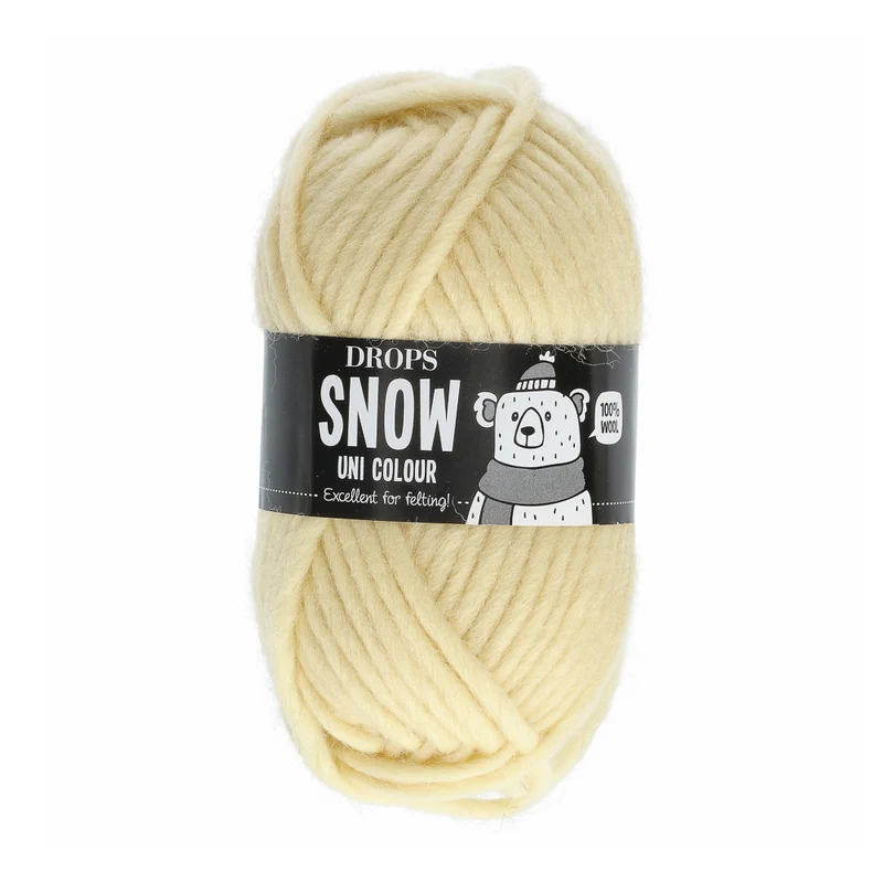 DROPS Snow Uni Colour 106 Limonade