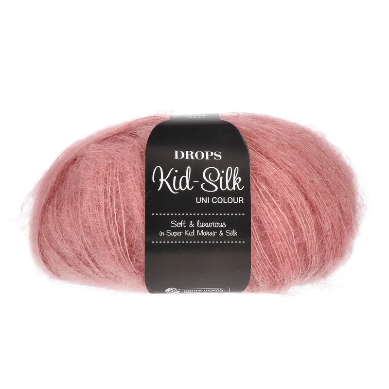 DROPS Kid-Silk Uni Colour 046 Kirschsorbet