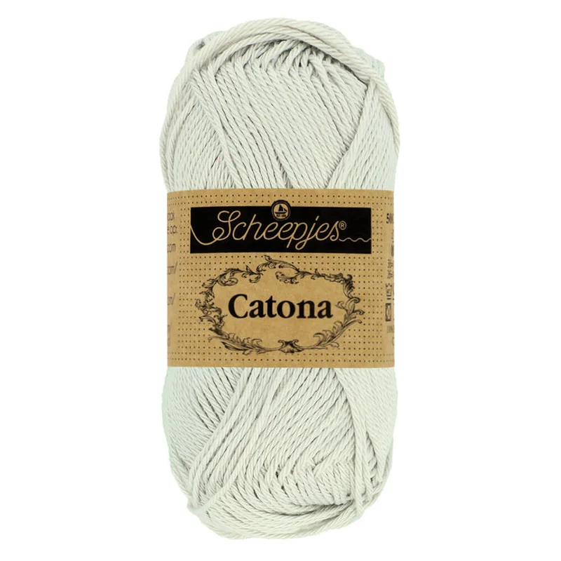 Scheepjes Catona 50 g 172 Light Silver