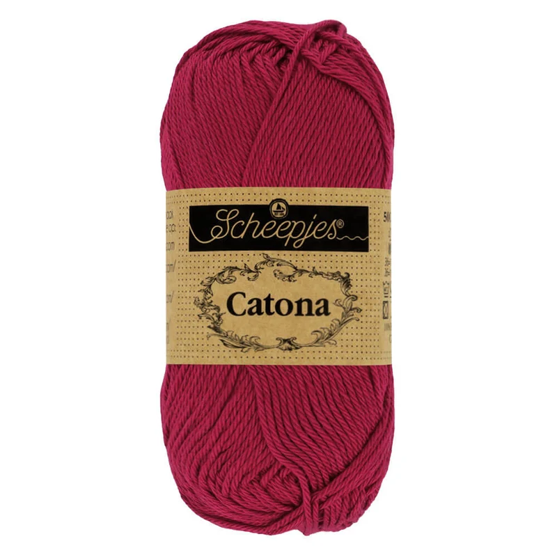 Scheepjes Catona 50 g 517 Ruby