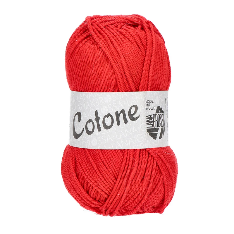 Lana Grossa Cotone 120 Feuriges Rot