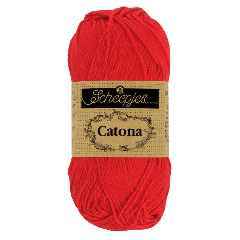 Scheepjes Catona 25 g 115 Hot Red