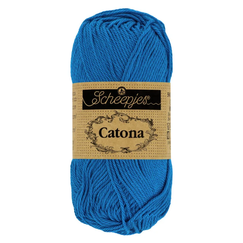 Scheepjes Catona 50 g 201 Electric Blue