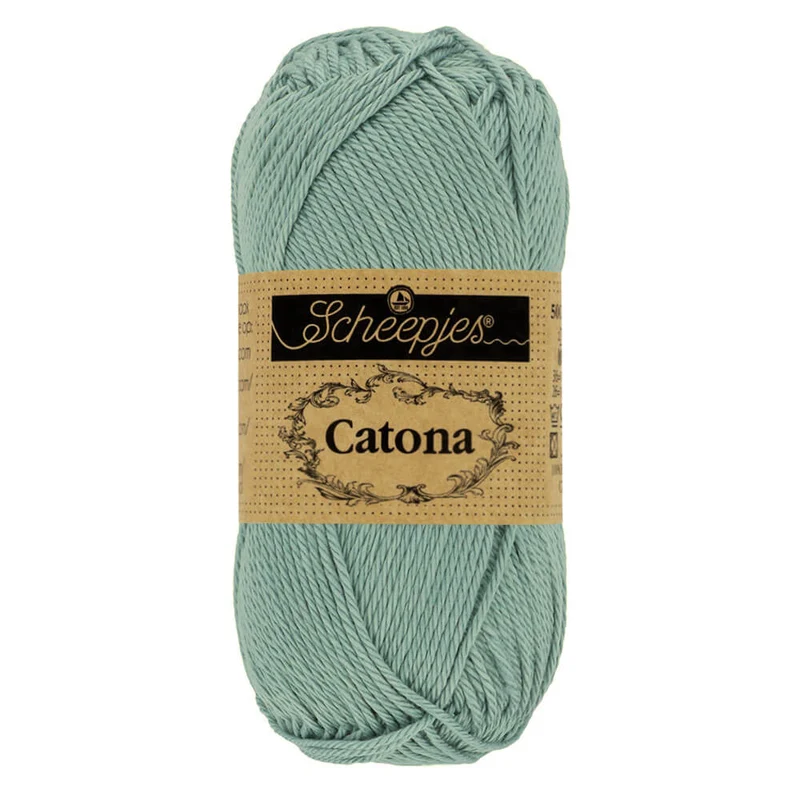 Scheepjes Catona 50 g 528 Silberblau