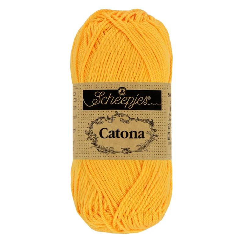 Scheepjes Catona 25 g 208 Yellow Gold